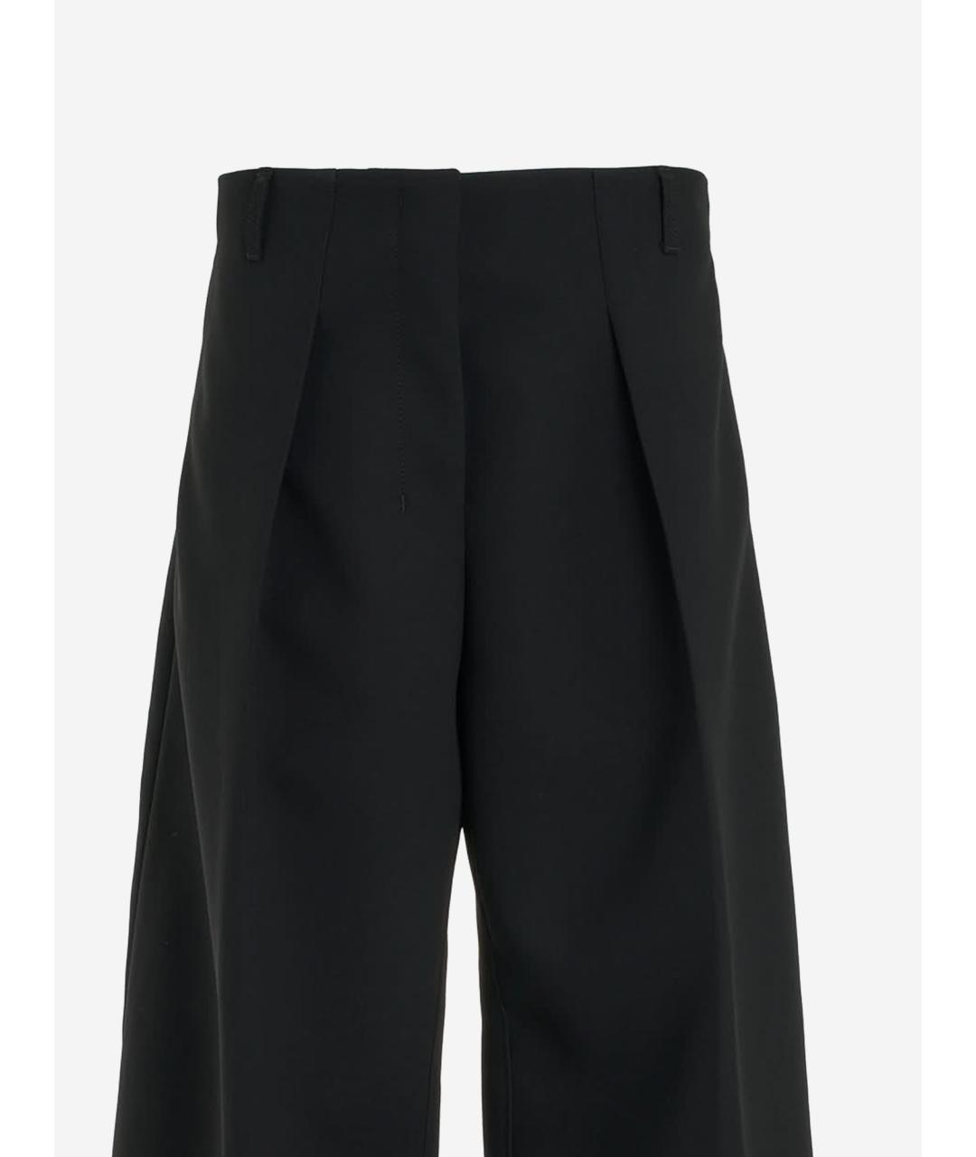 JACQUEMUS Черные прямые брюки, фото 4