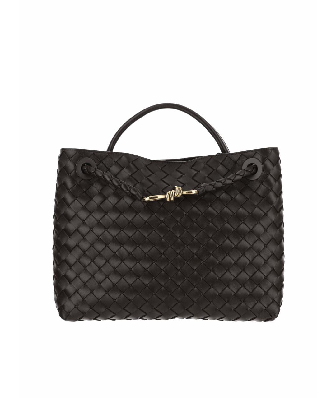 BOTTEGA VENETA Коричневая кожаная сумка тоут, фото 1