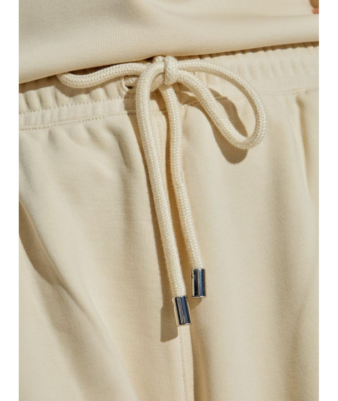 SPORTMAX Бежевые брюки широкие, фото 5