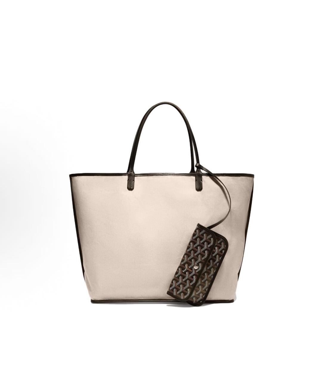 GOYARD Коричневая сумка тоут, фото 3