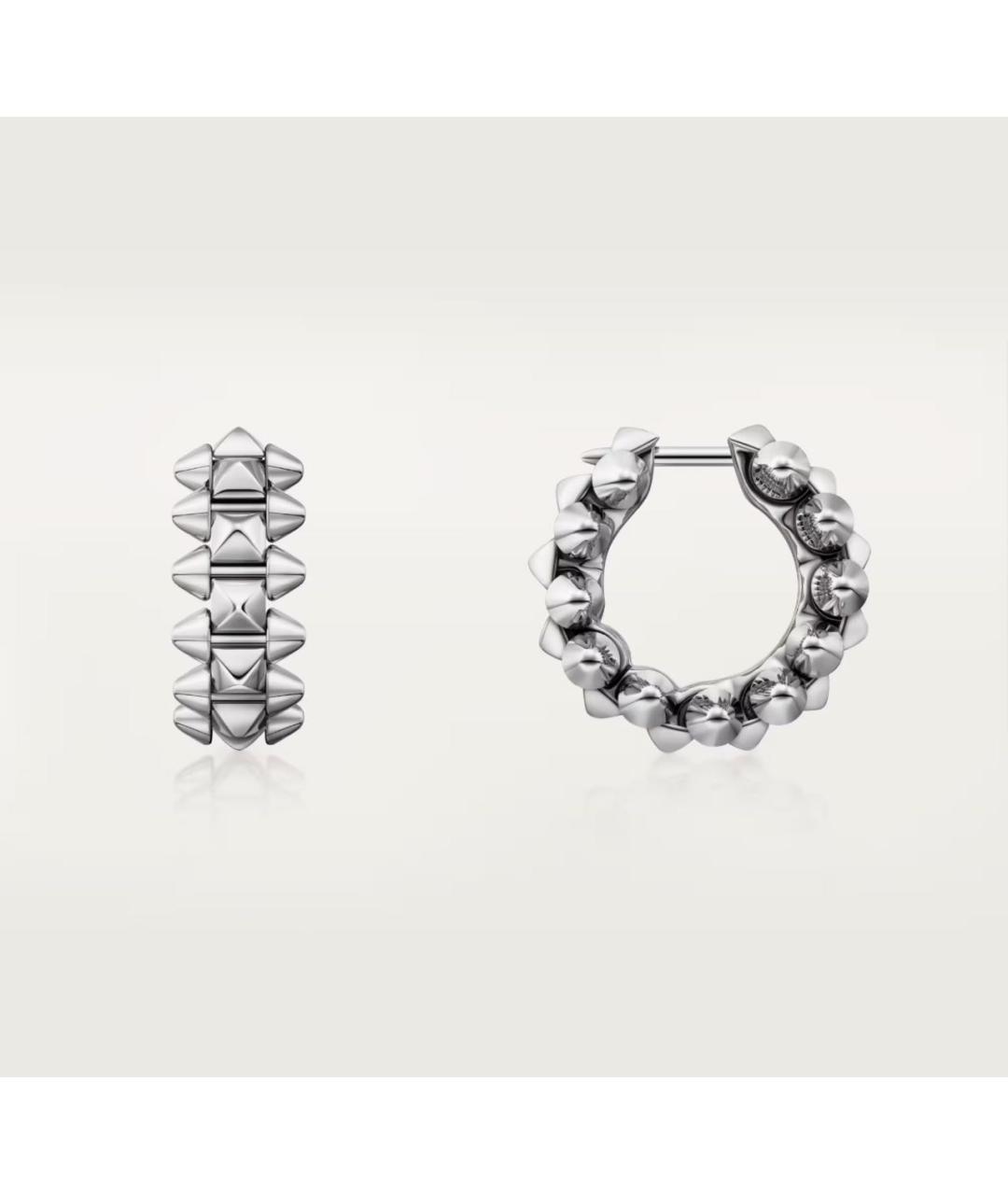 CARTIER Серьги из белого золота, фото 4