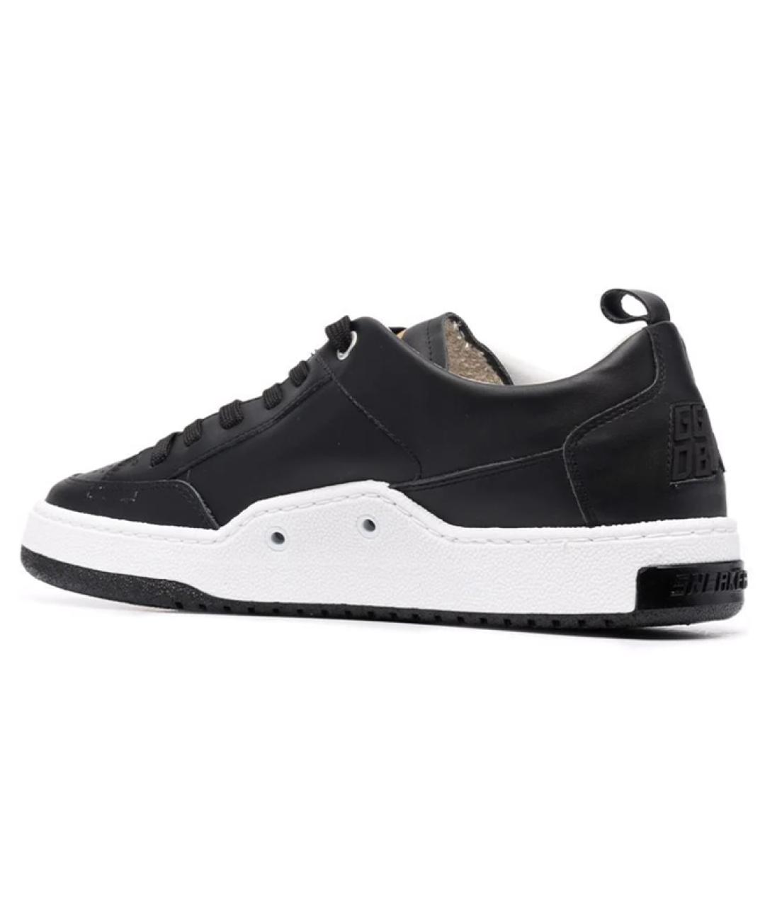 GOLDEN GOOSE DELUXE BRAND Черные низкие кроссовки / кеды, фото 5