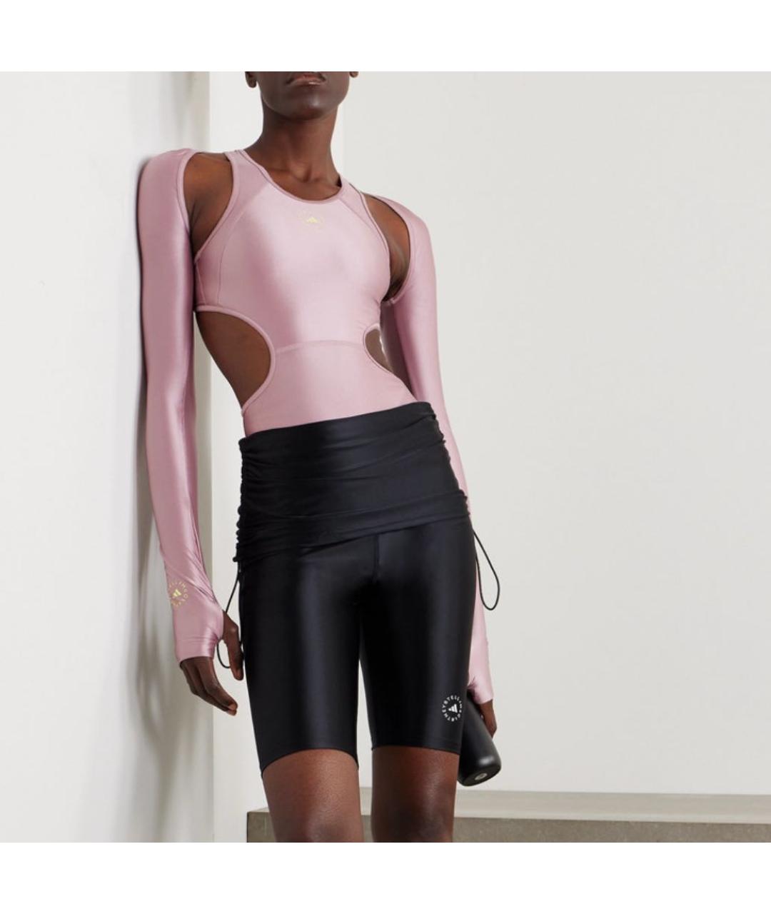 ADIDAS BY STELLA MCCARTNEY Коралловый хлопко-эластановый спортивные костюмы, фото 2