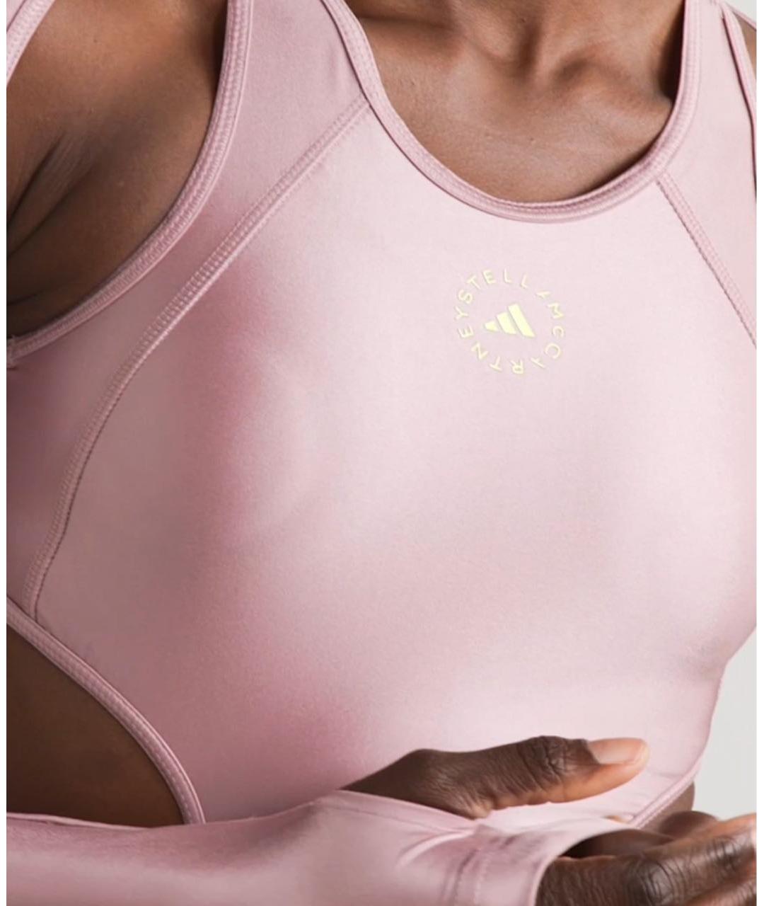 ADIDAS BY STELLA MCCARTNEY Коралловый хлопко-эластановый спортивные костюмы, фото 4