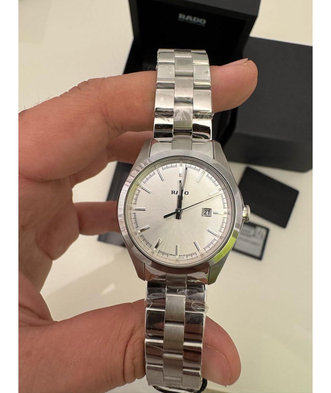 RADO Серые стальные часы, фото 8