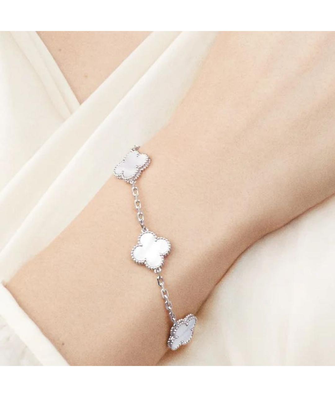 VAN CLEEF & ARPELS Белый браслет из белого золота, фото 3