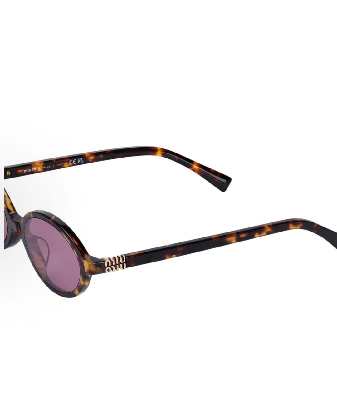 MIU MIU Мульти пластиковые солнцезащитные очки, фото 4