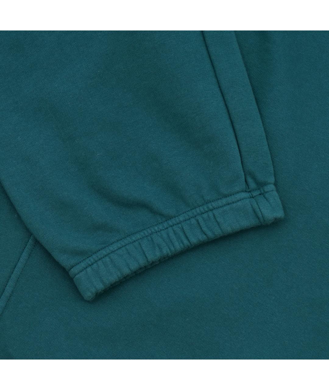 STONE ISLAND Бирюзовые хлопковые повседневные брюки, фото 6