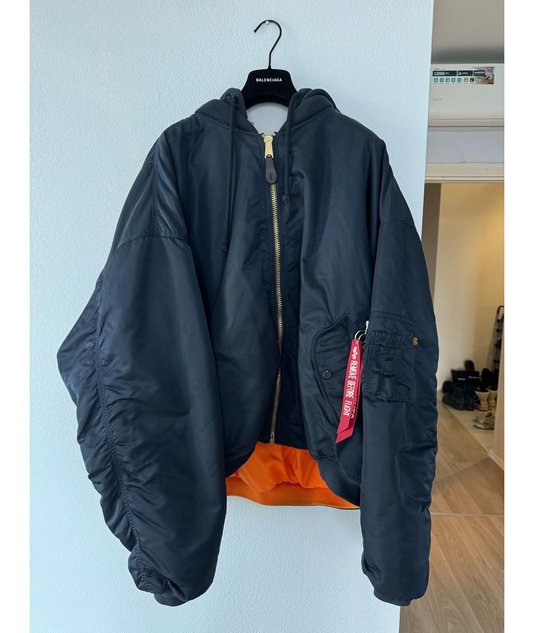 VETEMENTS Темно-синяя куртка, фото 6