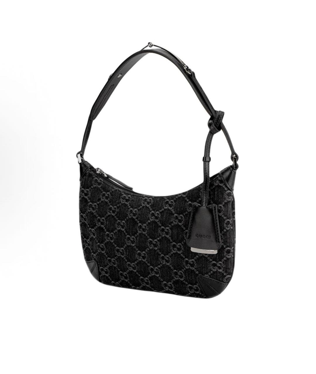 GUCCI Антрацитовая сумка через плечо, фото 2
