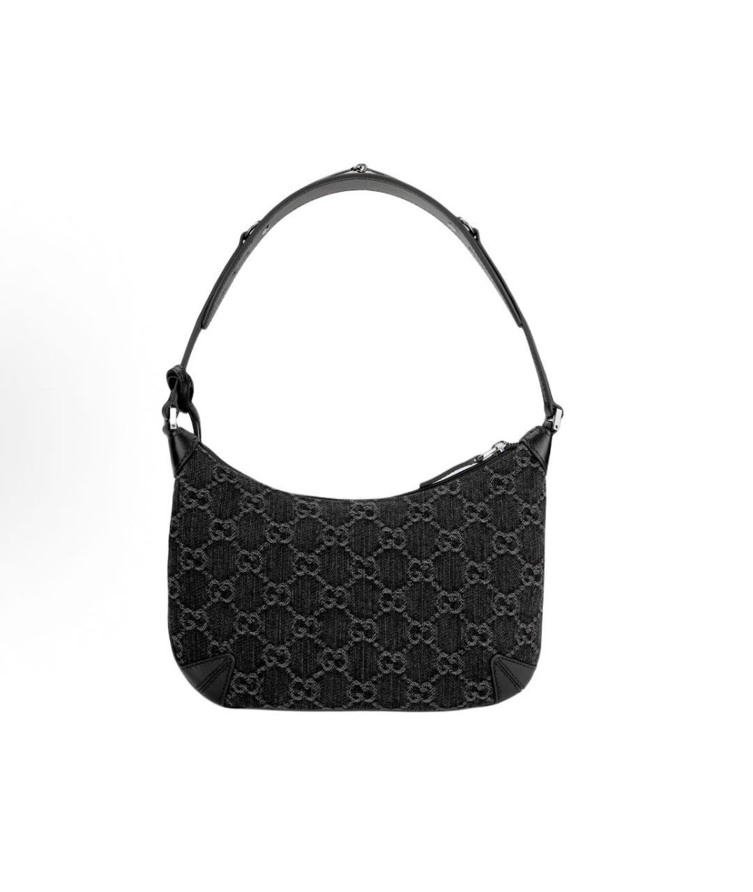 GUCCI Антрацитовая сумка через плечо, фото 3