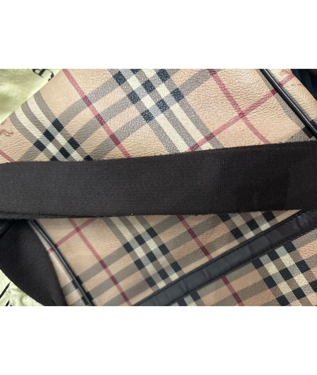 BURBERRY Кожаная сумка через плечо, фото 8