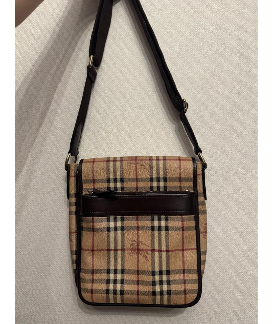 BURBERRY Кожаная сумка через плечо, фото 2