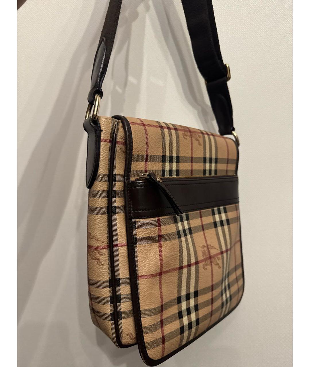 BURBERRY Кожаная сумка через плечо, фото 3