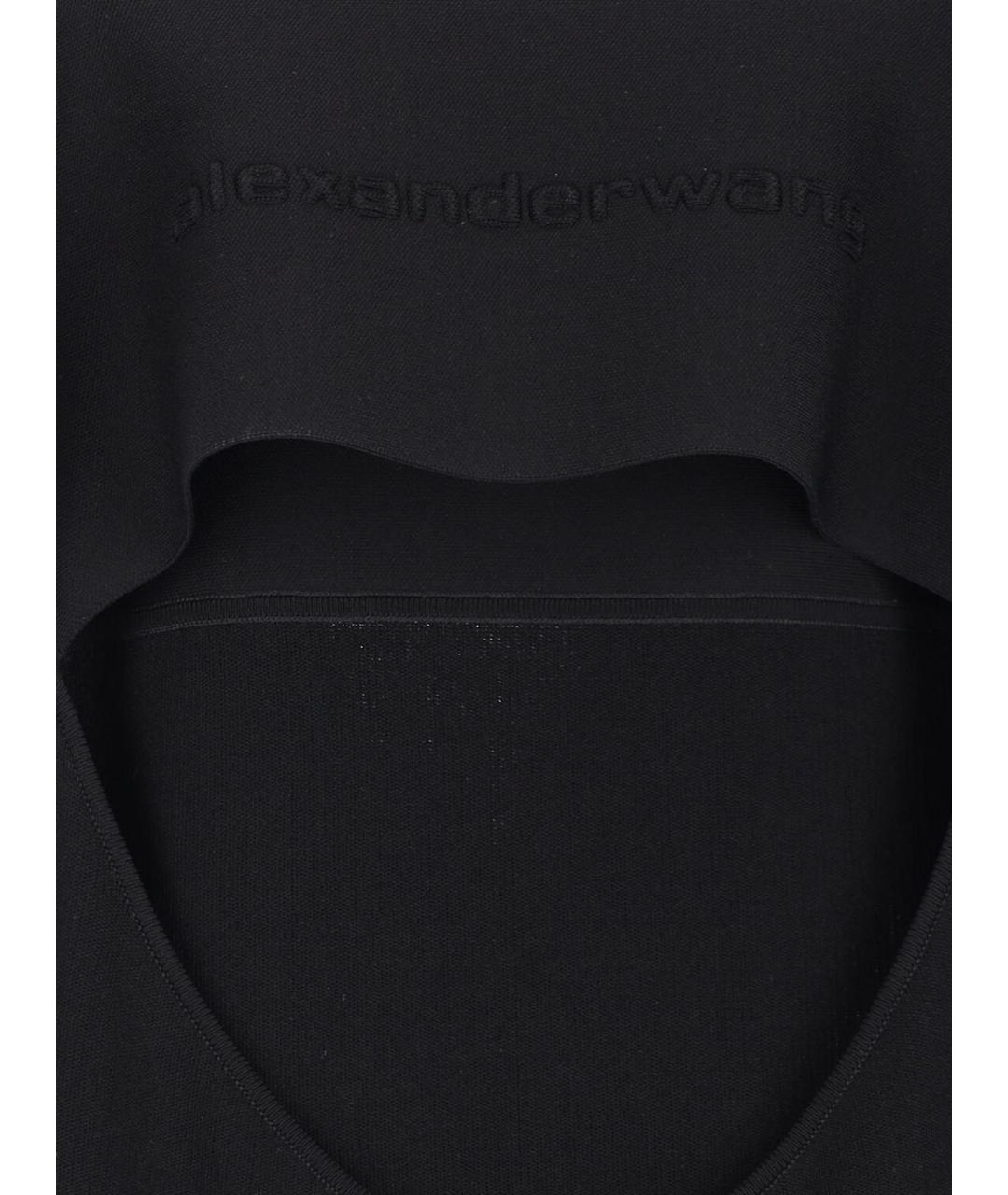 ALEXANDER WANG Черное платье, фото 3