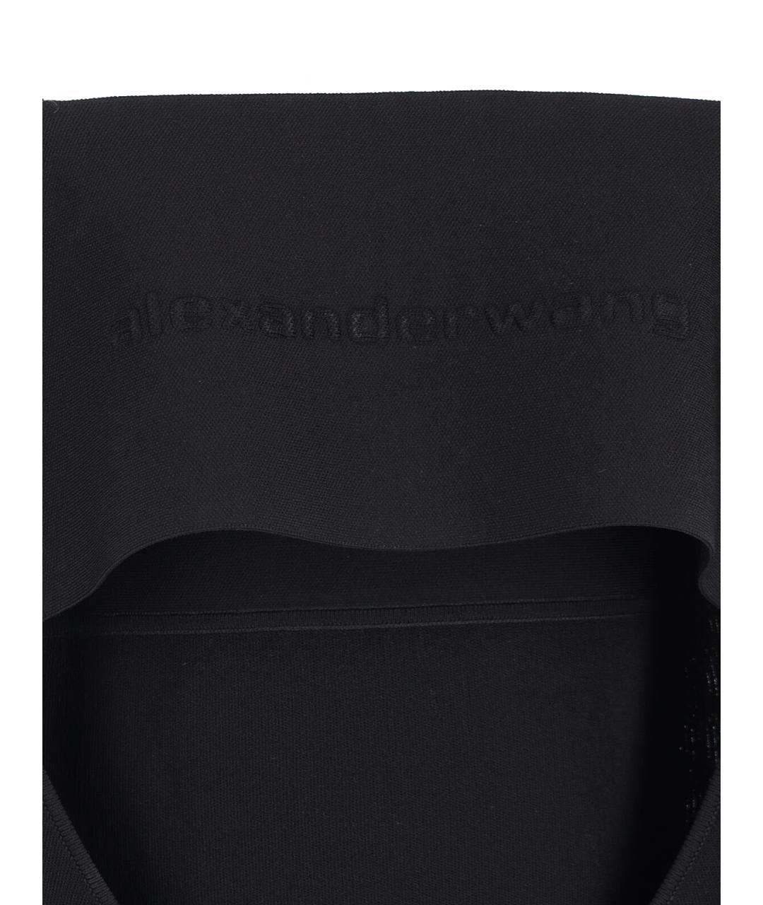 ALEXANDER WANG Черное платье, фото 3