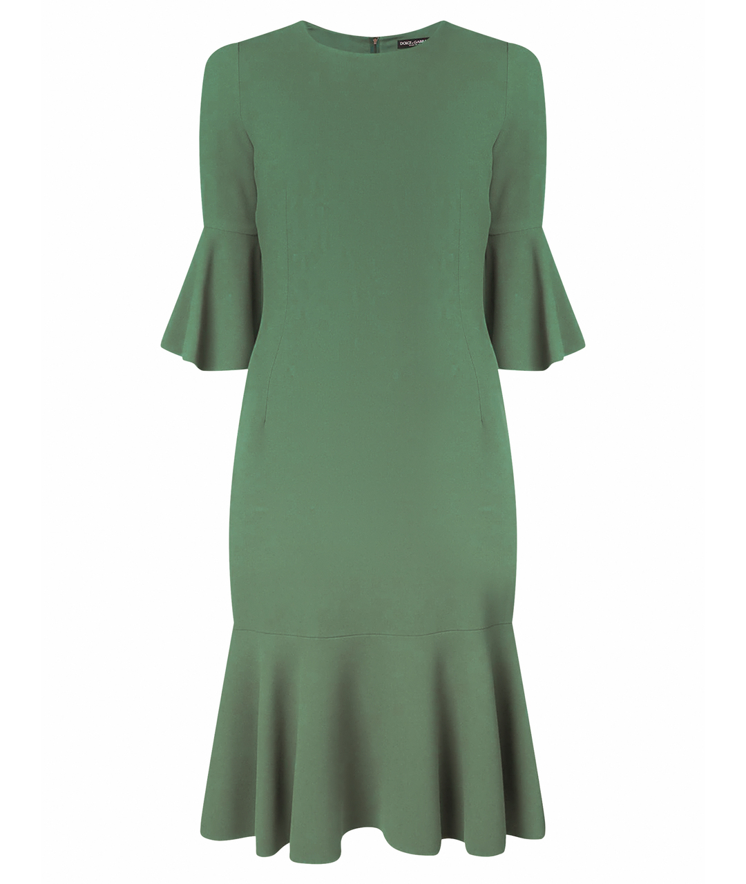DOLCE&GABBANA Зеленые полиамидовое вечернее платье, фото 1