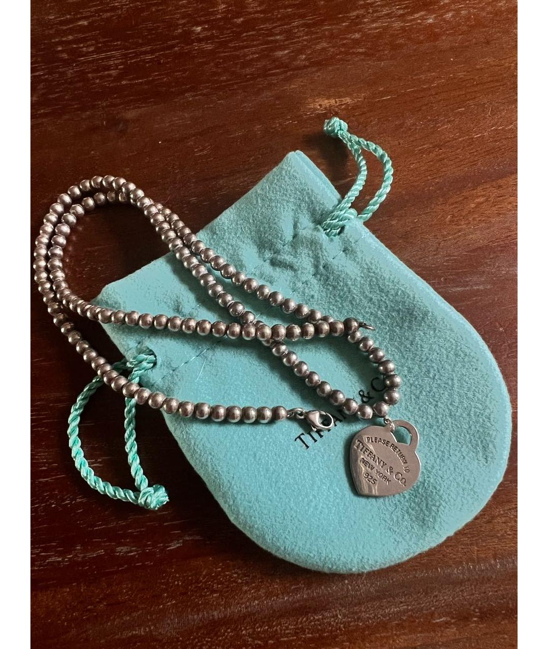 TIFFANY&CO Серебряная серебряная подвеска, фото 2