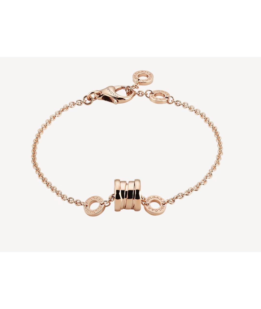 BVLGARI Золотой браслет из розового золота, фото 10