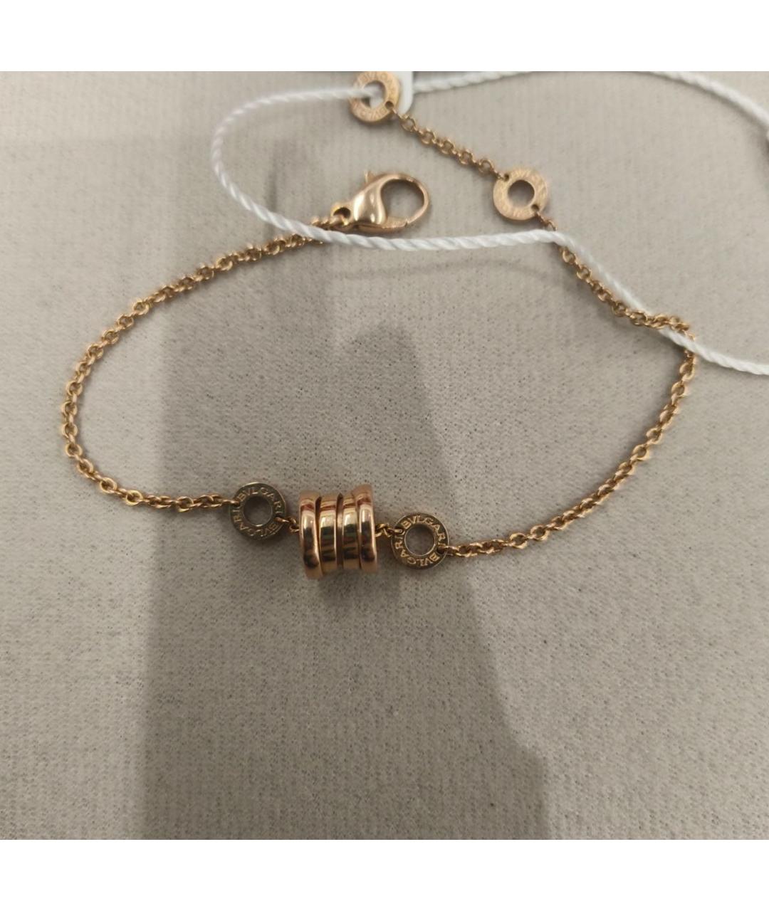BVLGARI Золотой браслет из розового золота, фото 7