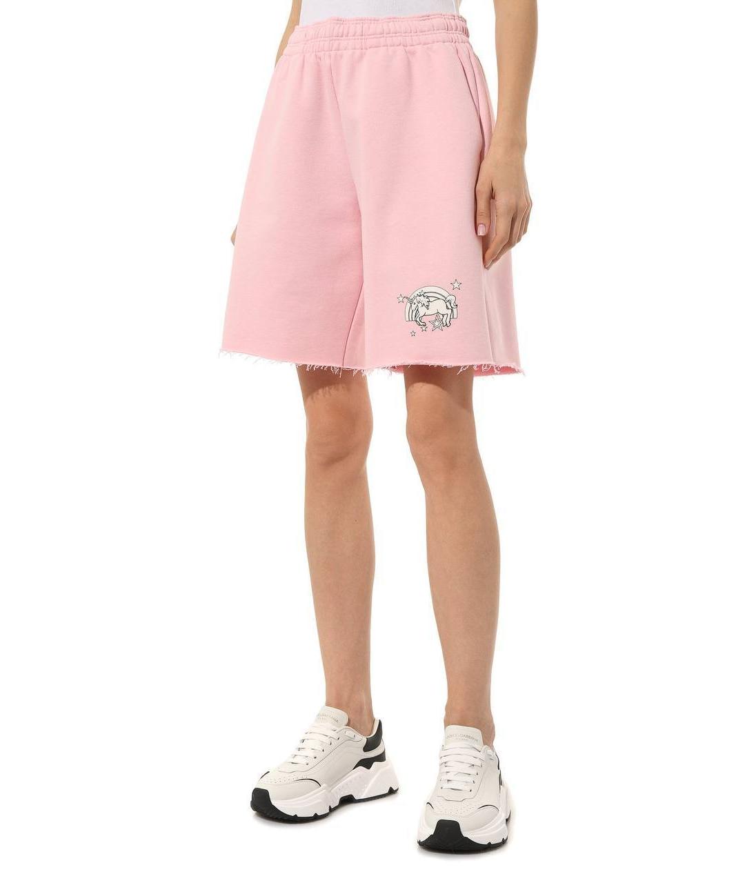 VETEMENTS Розовые шорты, фото 8