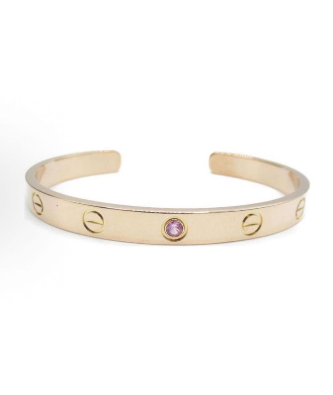 CARTIER Золотой браслет из розового золота, фото 2