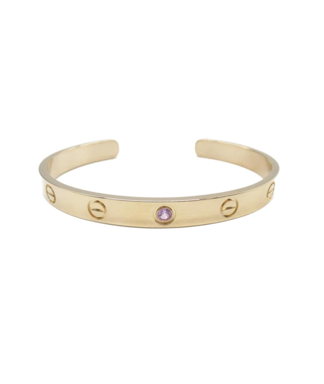 CARTIER Золотой браслет из розового золота, фото 1