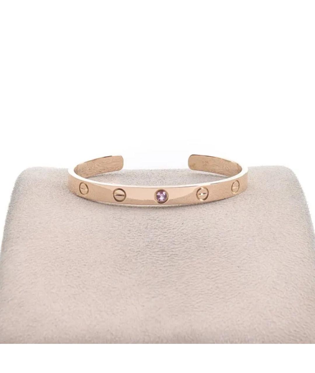 CARTIER Золотой браслет из розового золота, фото 3