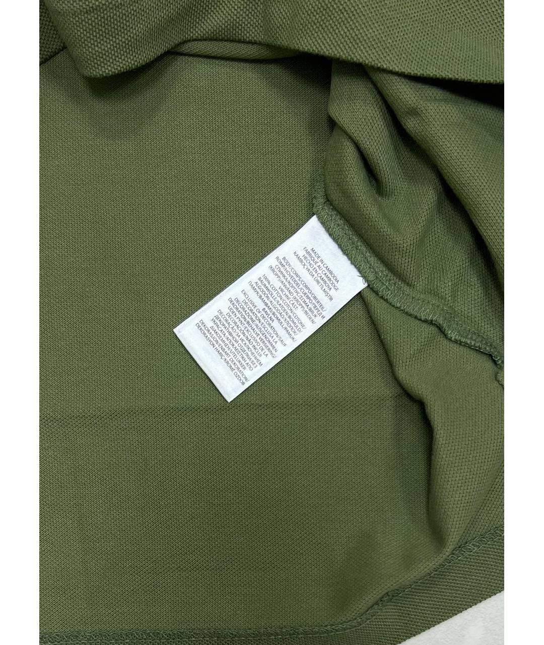 POLO RALPH LAUREN Зеленые поло с коротким рукавом, фото 4