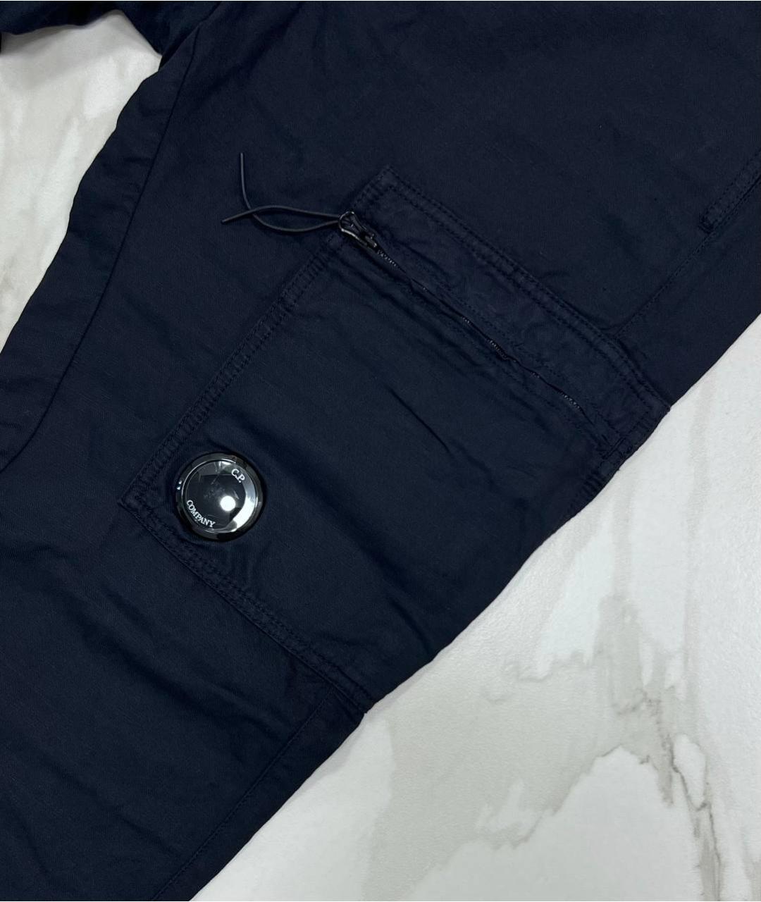CP COMPANY Темно-синие повседневные брюки, фото 2
