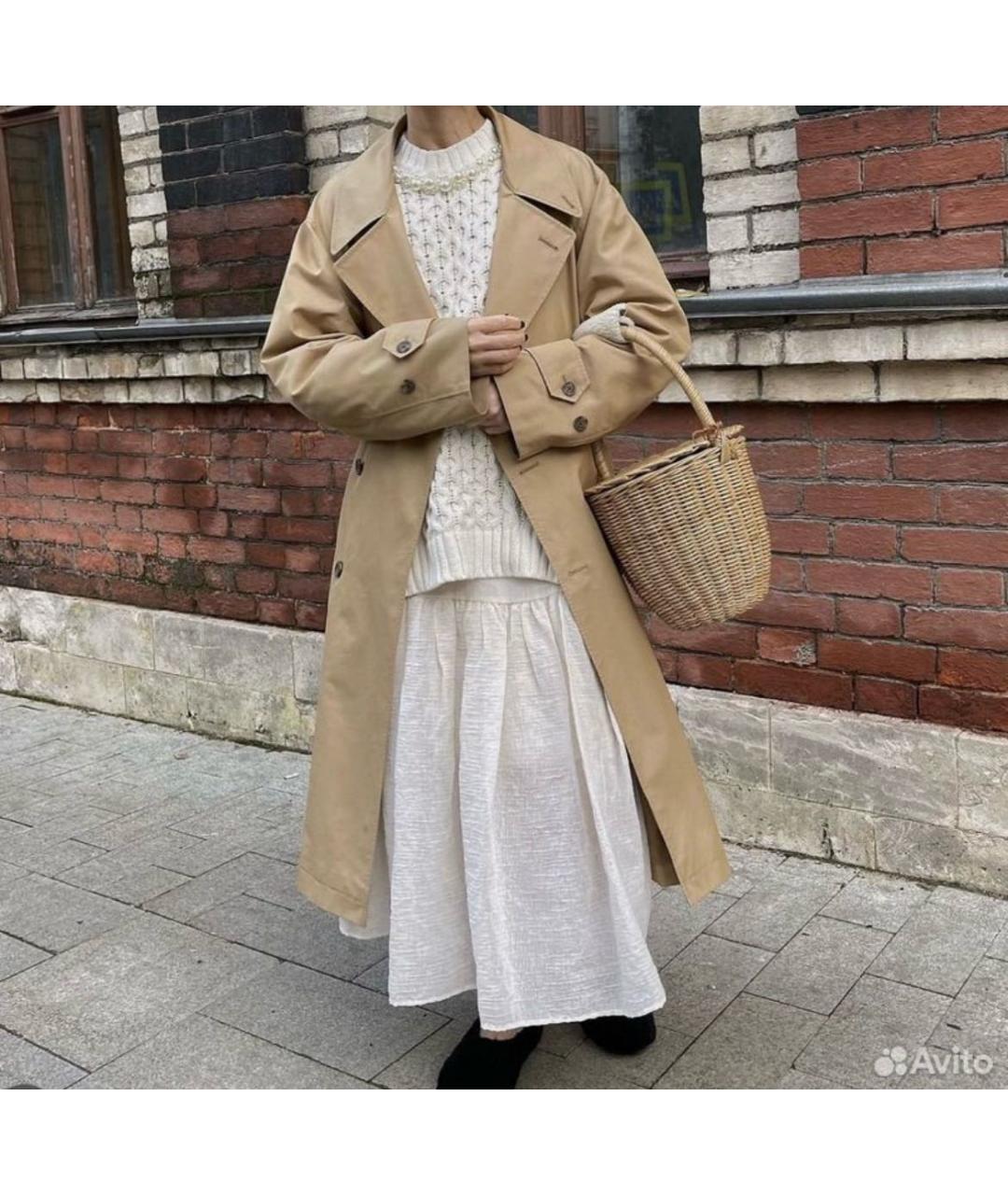 SIMONE ROCHA Белый хлопковый джемпер / свитер, фото 6