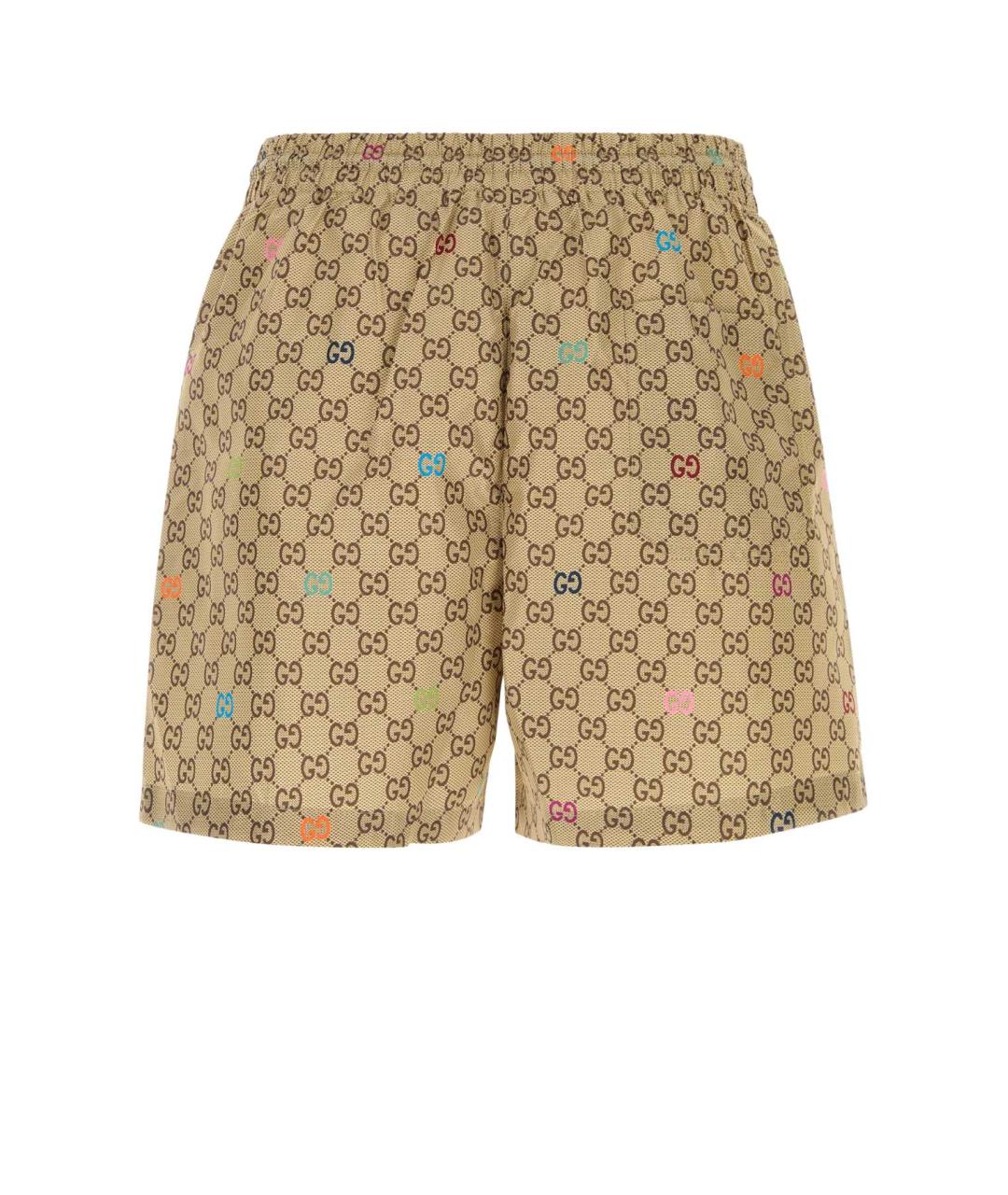 GUCCI Бежевые полиэстеровые плавки, фото 2