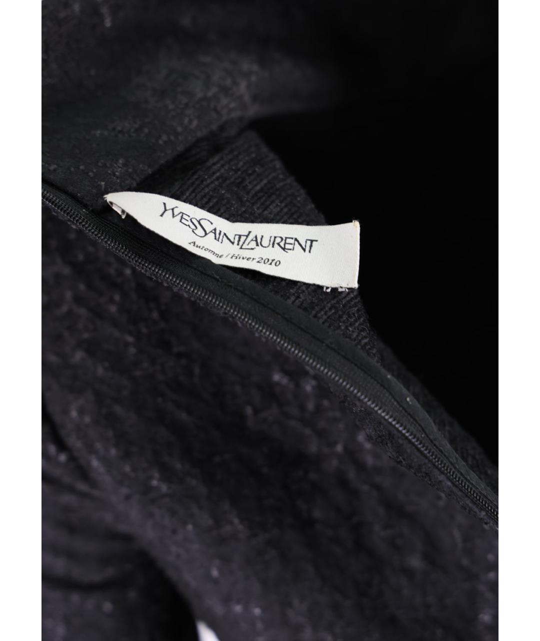 SAINT LAURENT Черное платье, фото 3