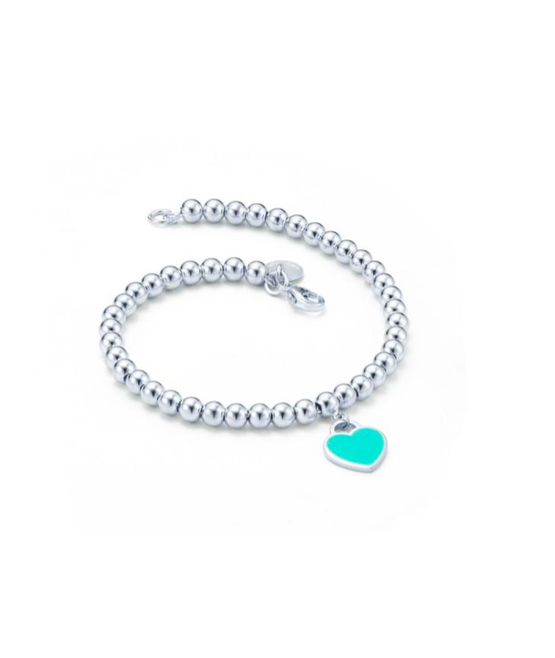 TIFFANY&CO Серебрянный серебряный браслет, фото 2