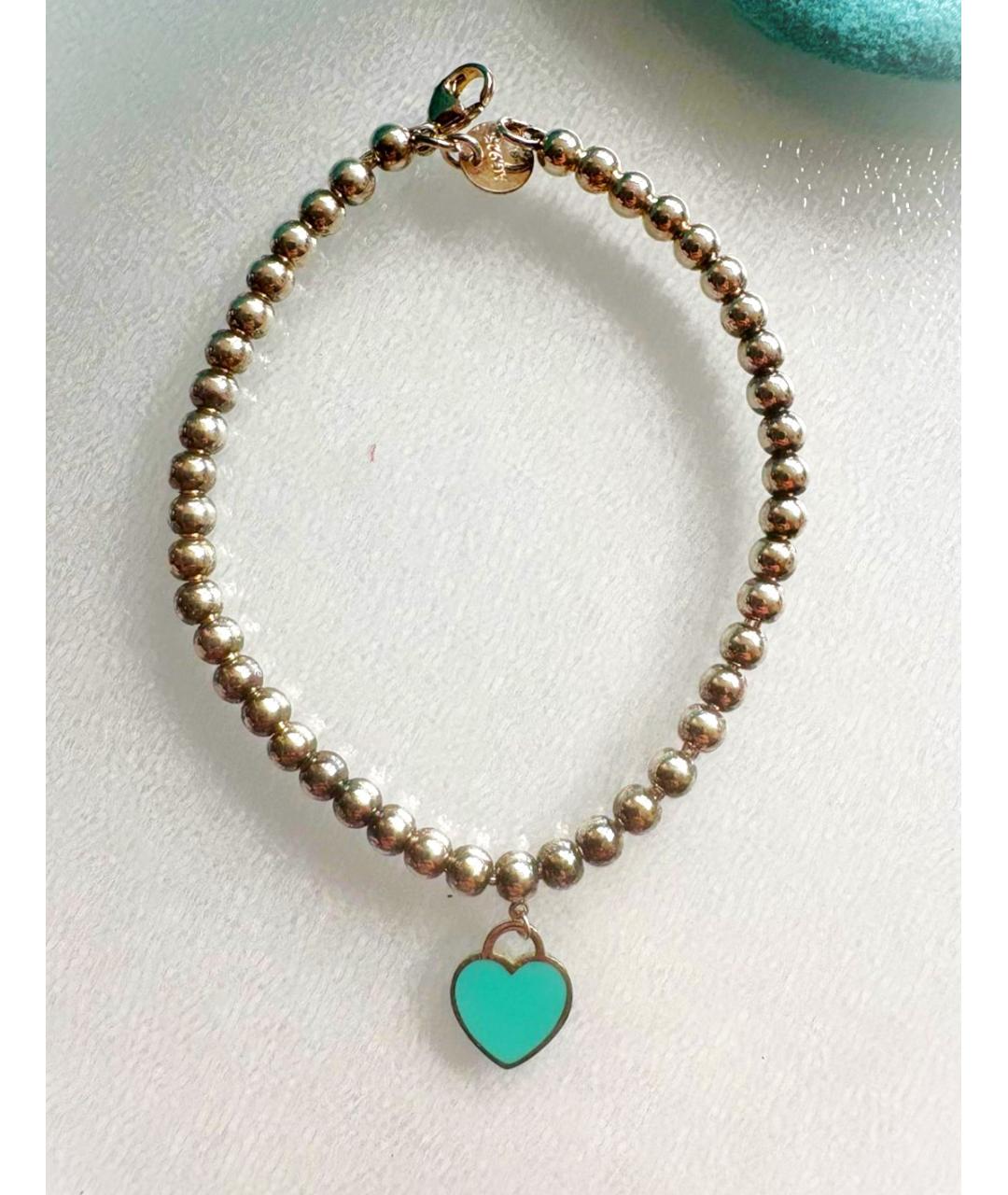 TIFFANY&CO Серебрянный серебряный браслет, фото 7