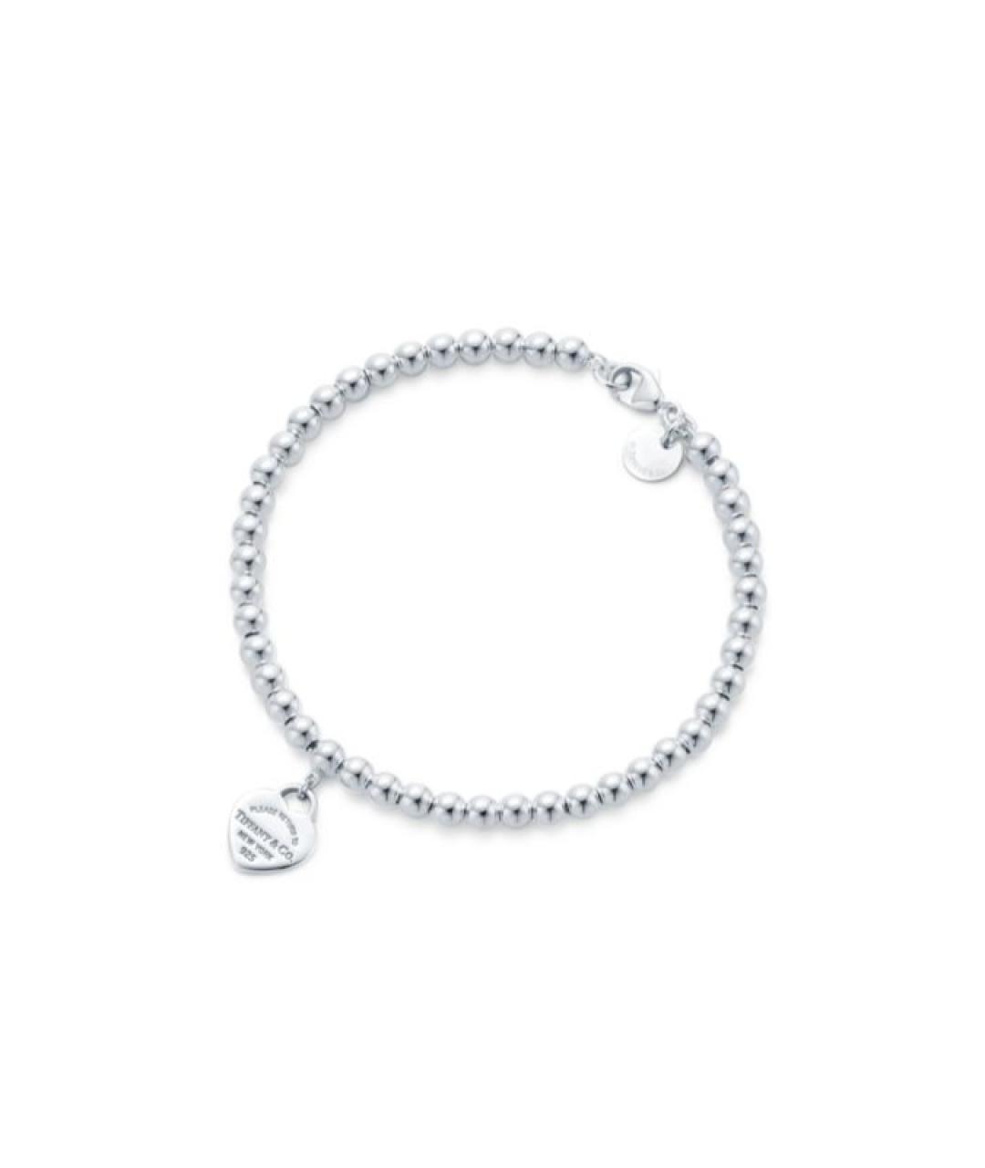 TIFFANY&CO Серебрянный серебряный браслет, фото 4