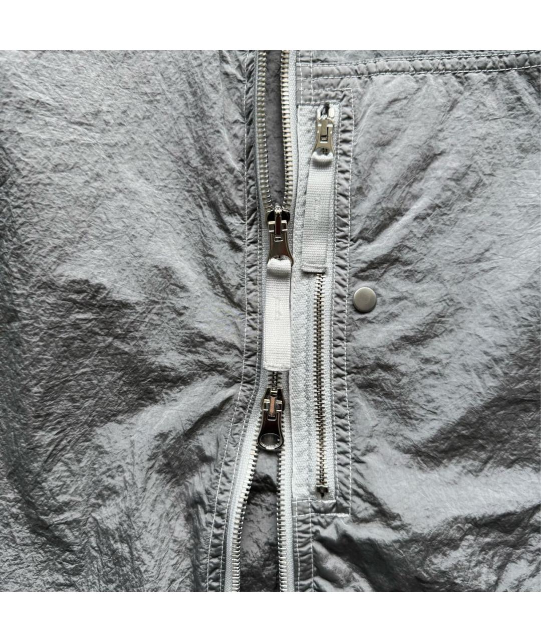 STONE ISLAND Серебряная куртка, фото 4