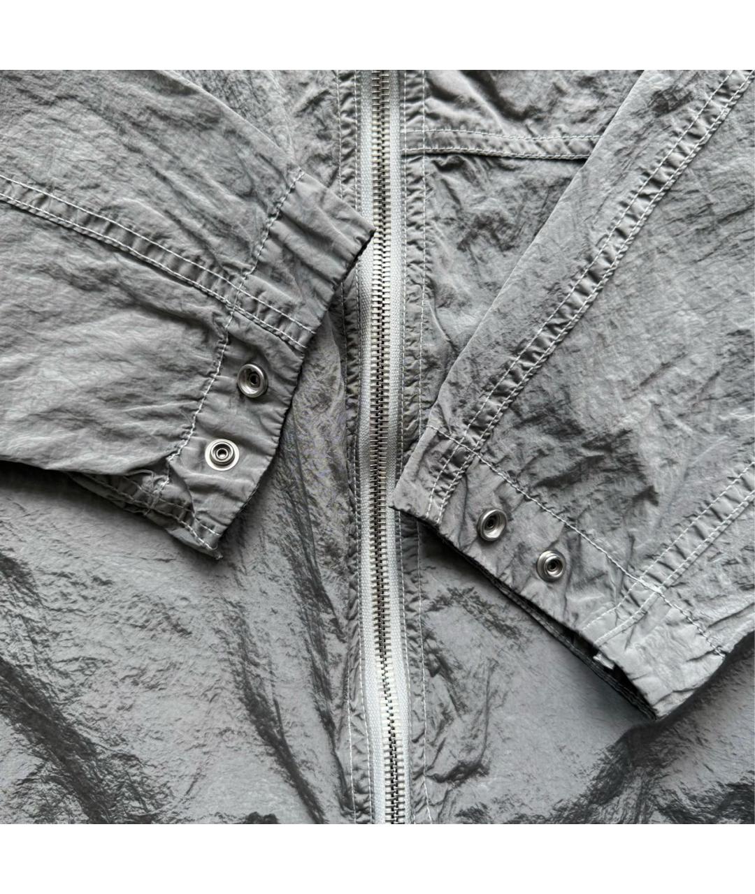 STONE ISLAND Серебряная куртка, фото 6