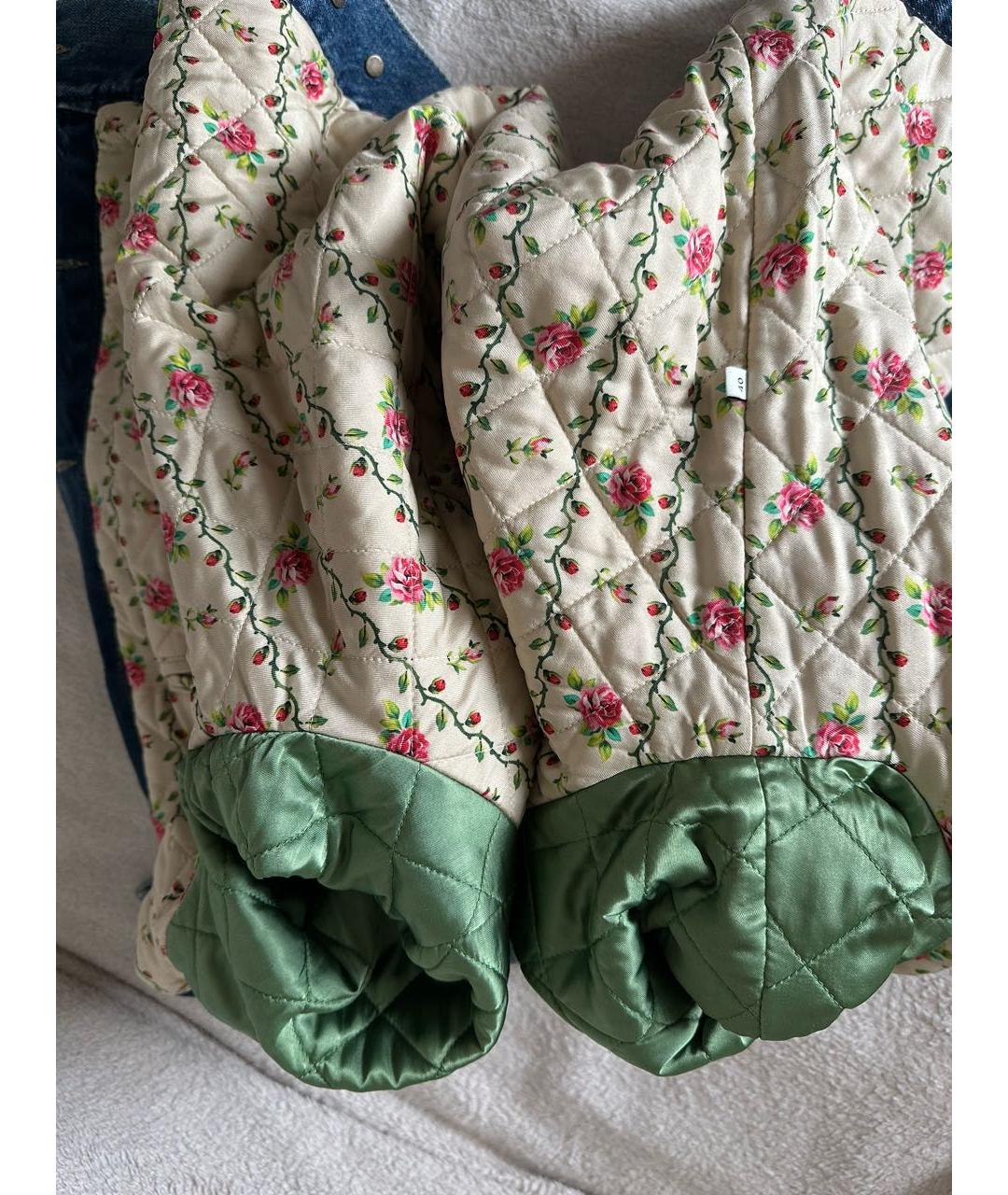 GUCCI Синяя деним куртка, фото 3