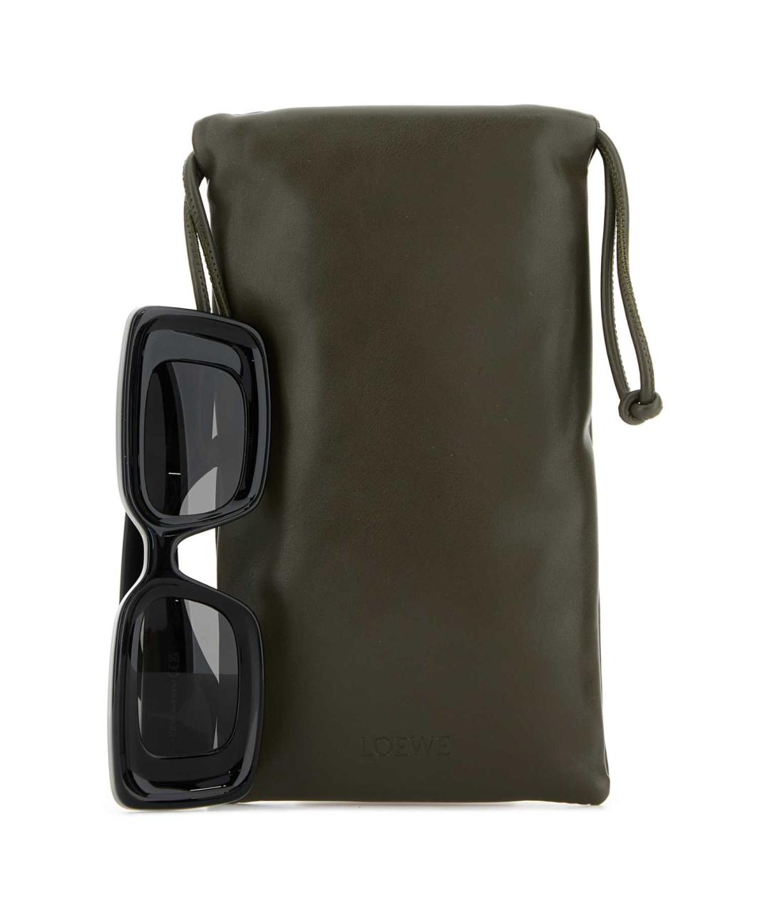 LOEWE Черные солнцезащитные очки, фото 3