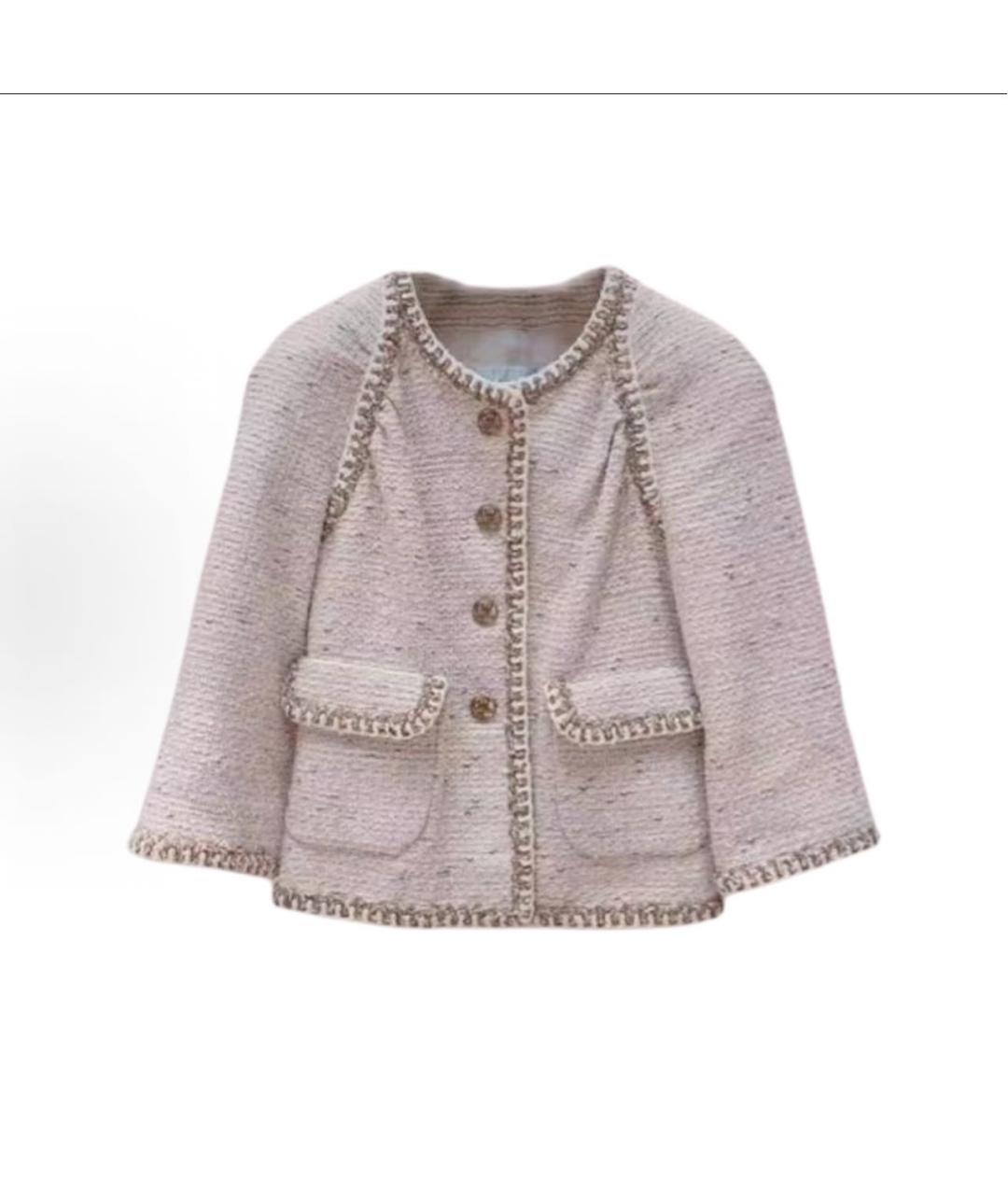 CHANEL Белая куртка, фото 4