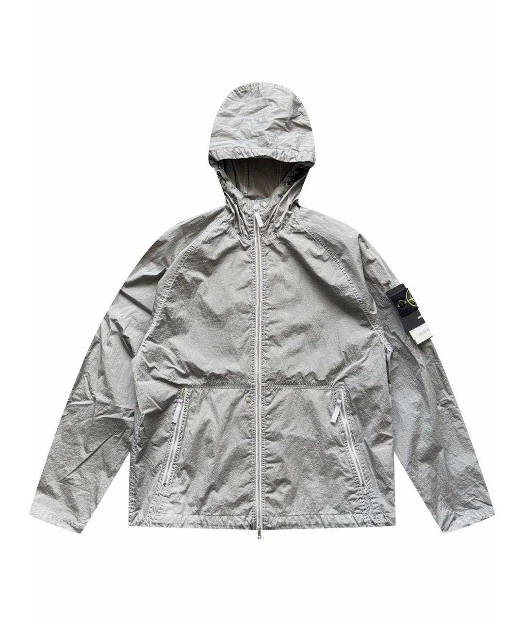 STONE ISLAND Серебряная куртка, фото 1