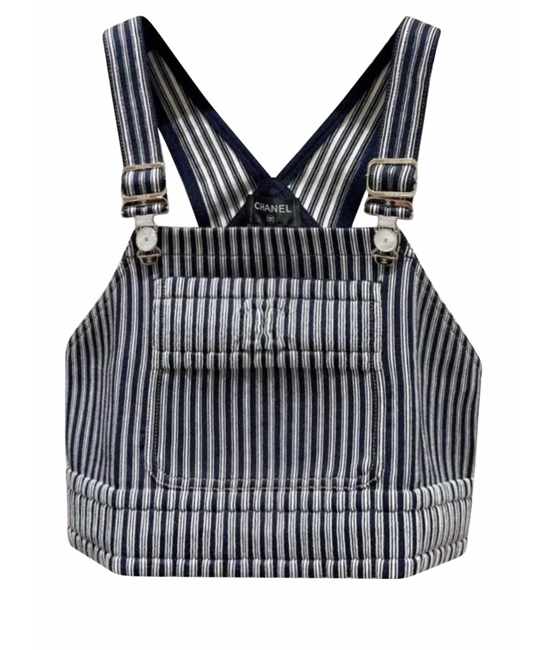 CHANEL Мульти хлопковый комбинезон, фото 1