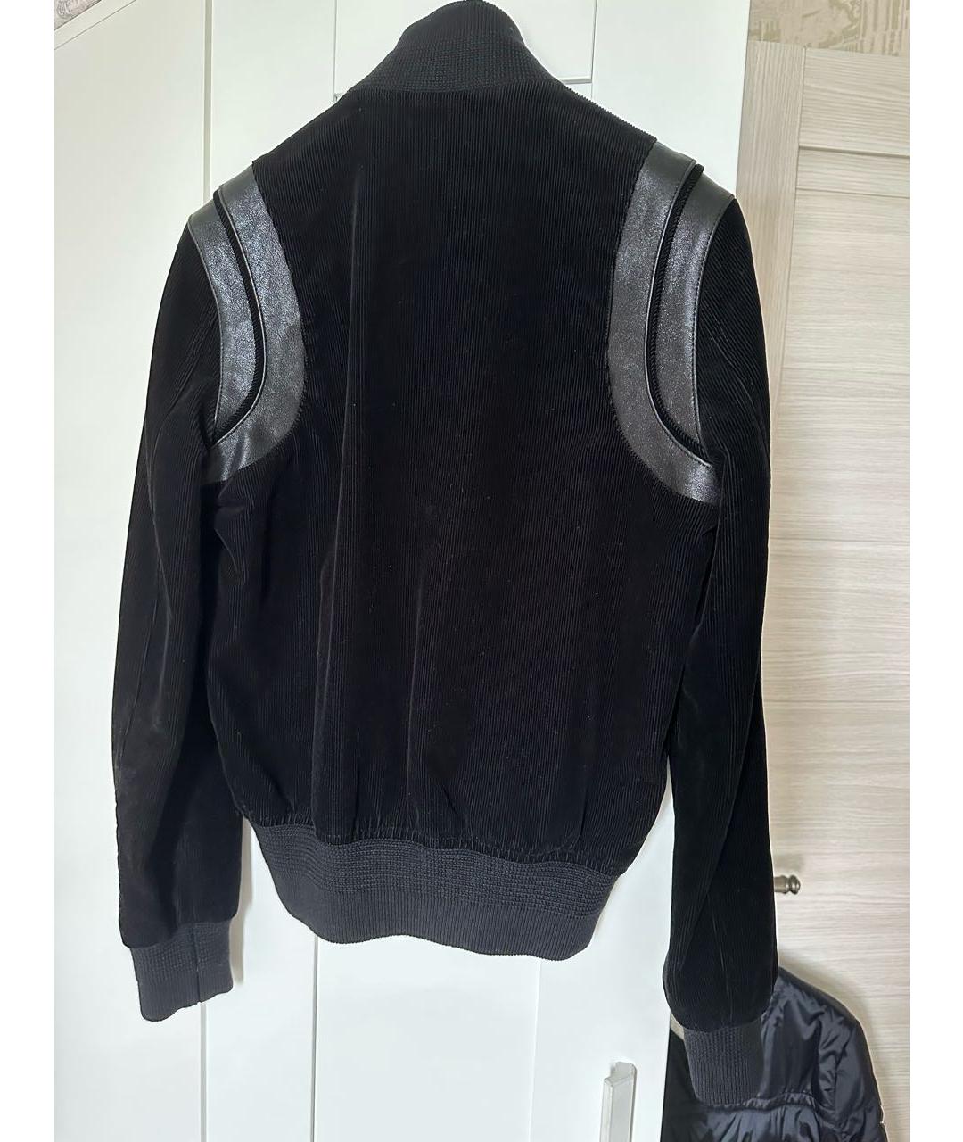 SAINT LAURENT Черная шерстяная куртка, фото 2