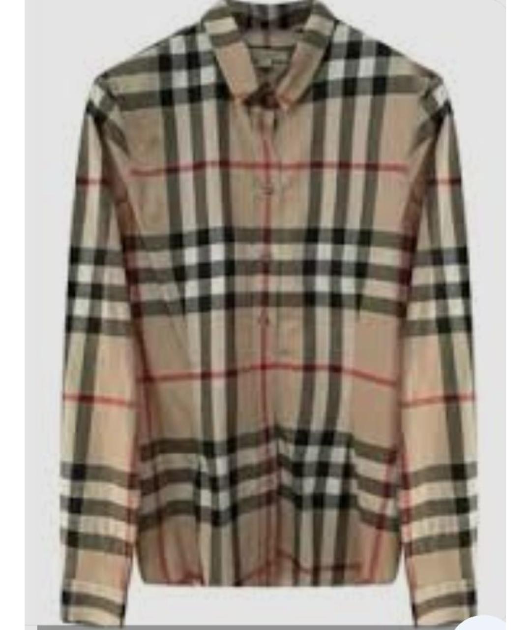 BURBERRY Хлопковая рубашка, фото 2