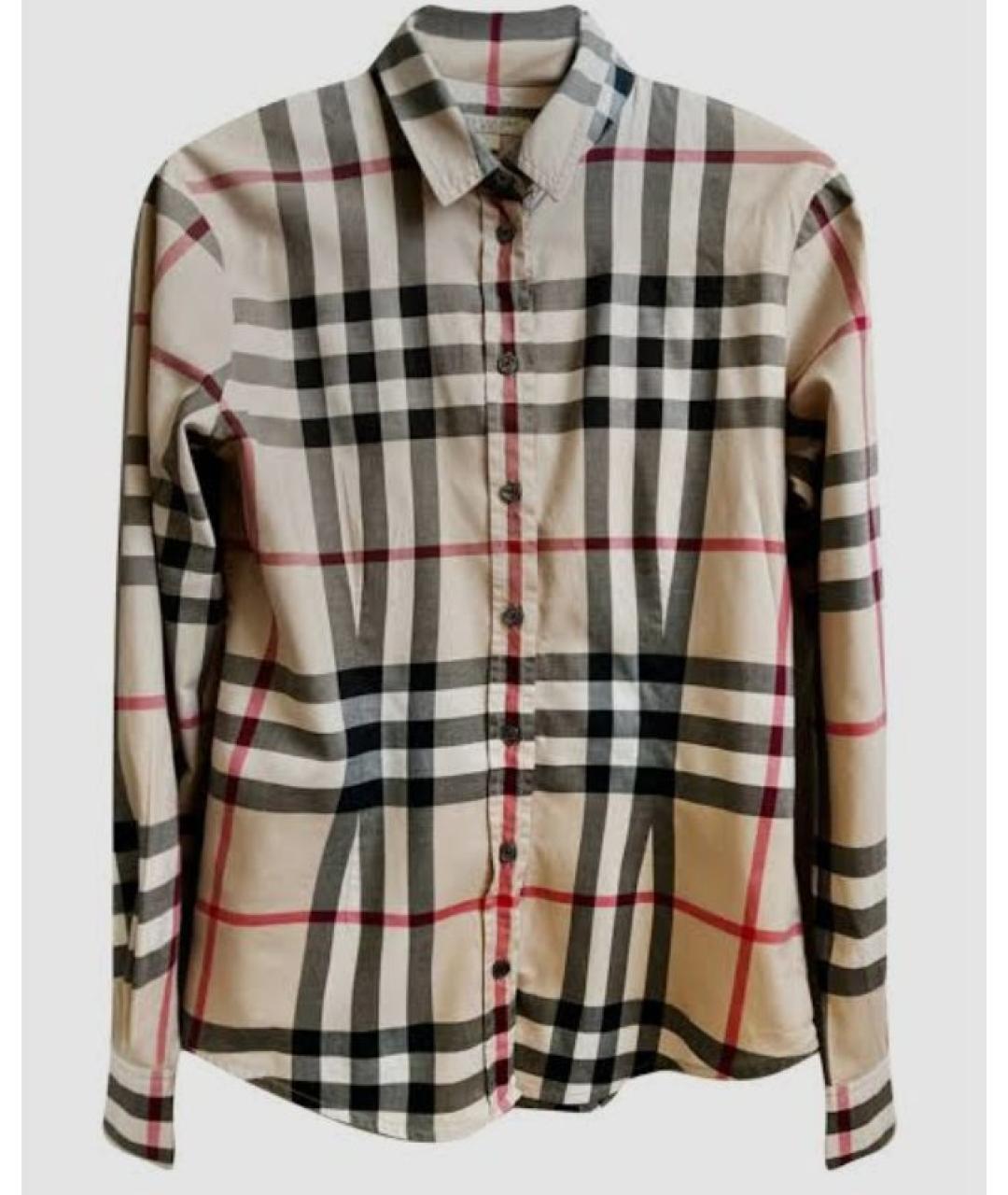BURBERRY Хлопковая рубашка, фото 7