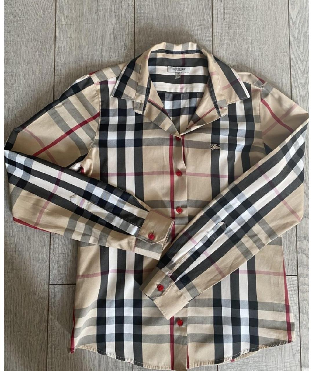 BURBERRY Хлопковая рубашка, фото 3
