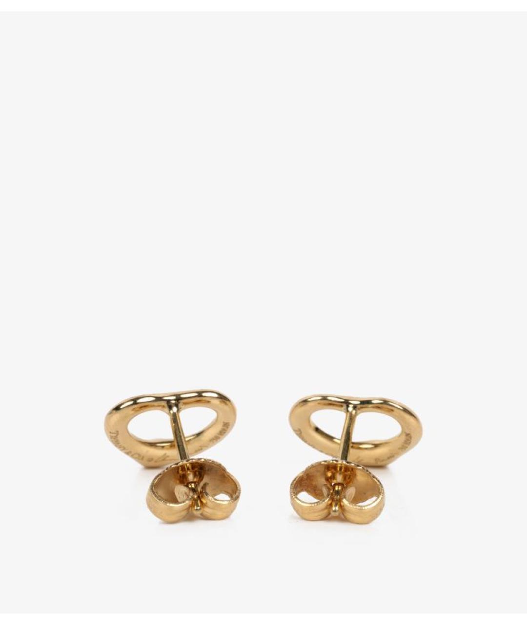 TIFFANY&CO Золотые серьги из желтого золота, фото 3