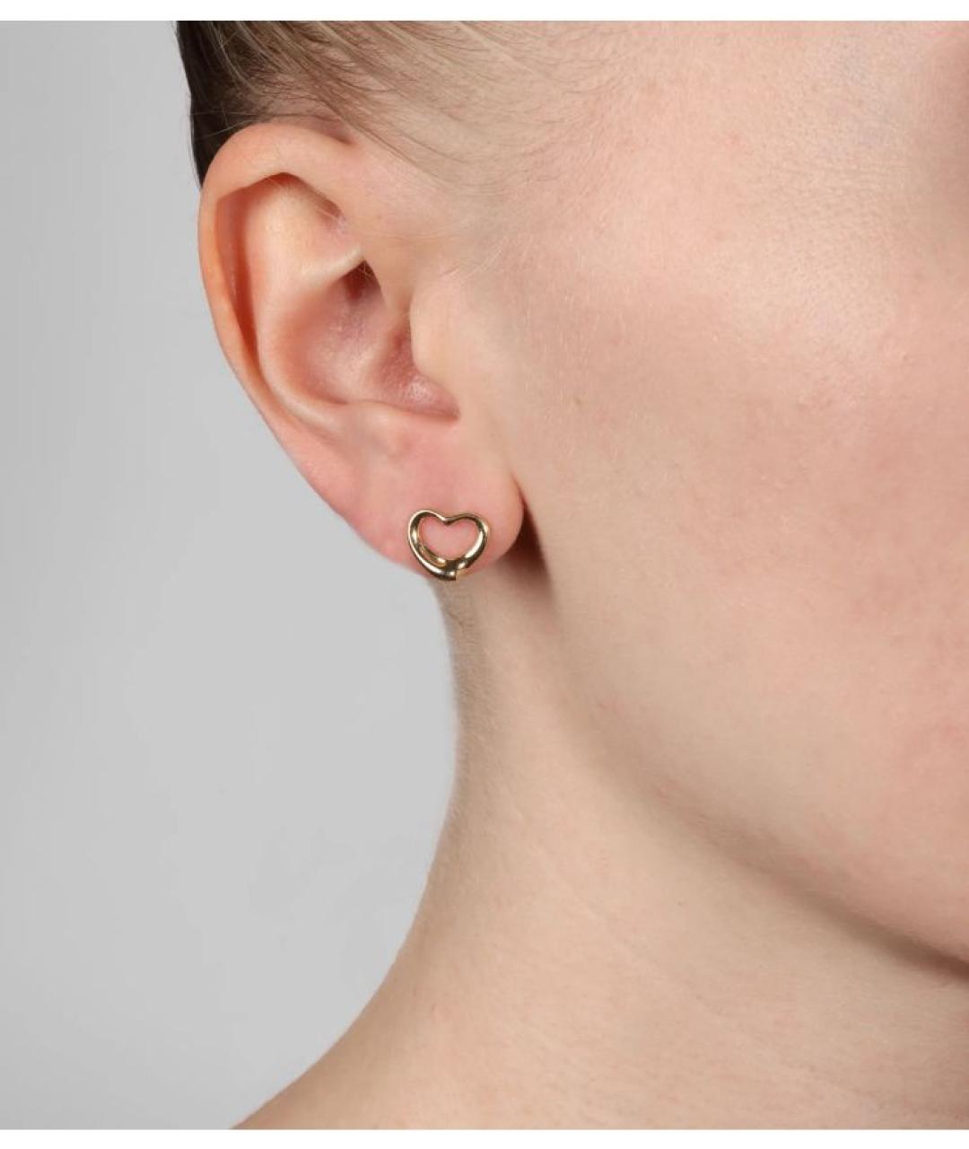 TIFFANY&CO Золотые серьги из желтого золота, фото 4