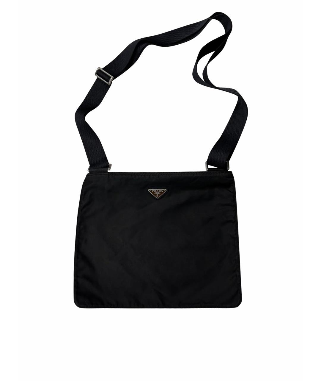 PRADA Черная сумка на плечо, фото 1